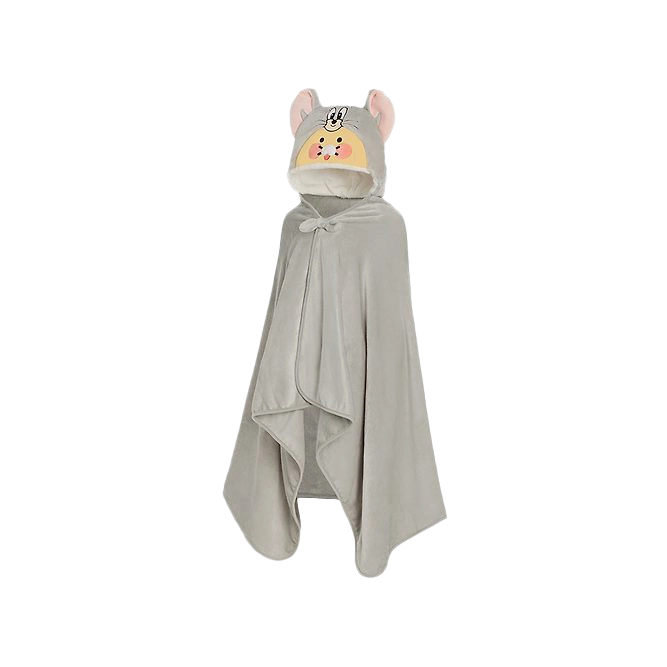 KAKAO FRIENDS X Tom & Jerry Hooded Blanket