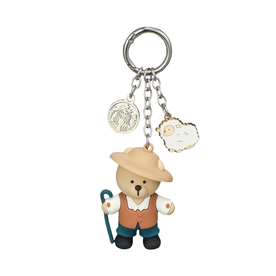 Starbucks Korea Annyeong Gangwon Bearista Keyring