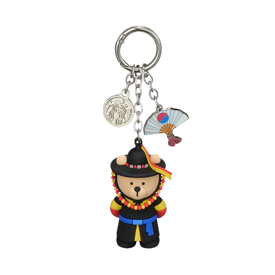 Starbucks Korea Annyeong Gyeonggi Bearista Keyring