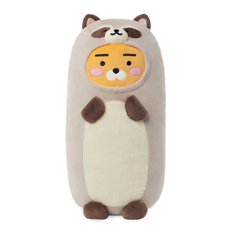 Kakao Friends Raccoon Body Pillow