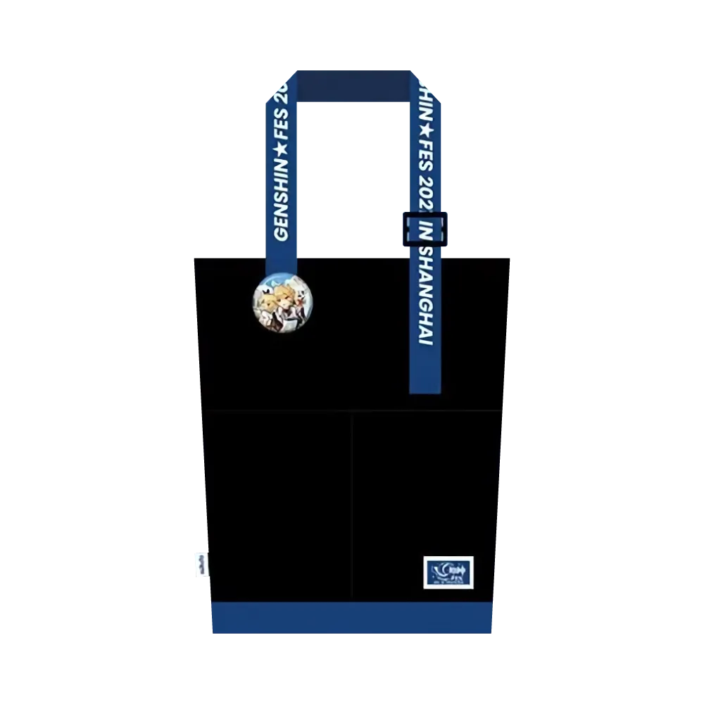 Genshin Impact Eco Bag + Can Badge Set (Festival)