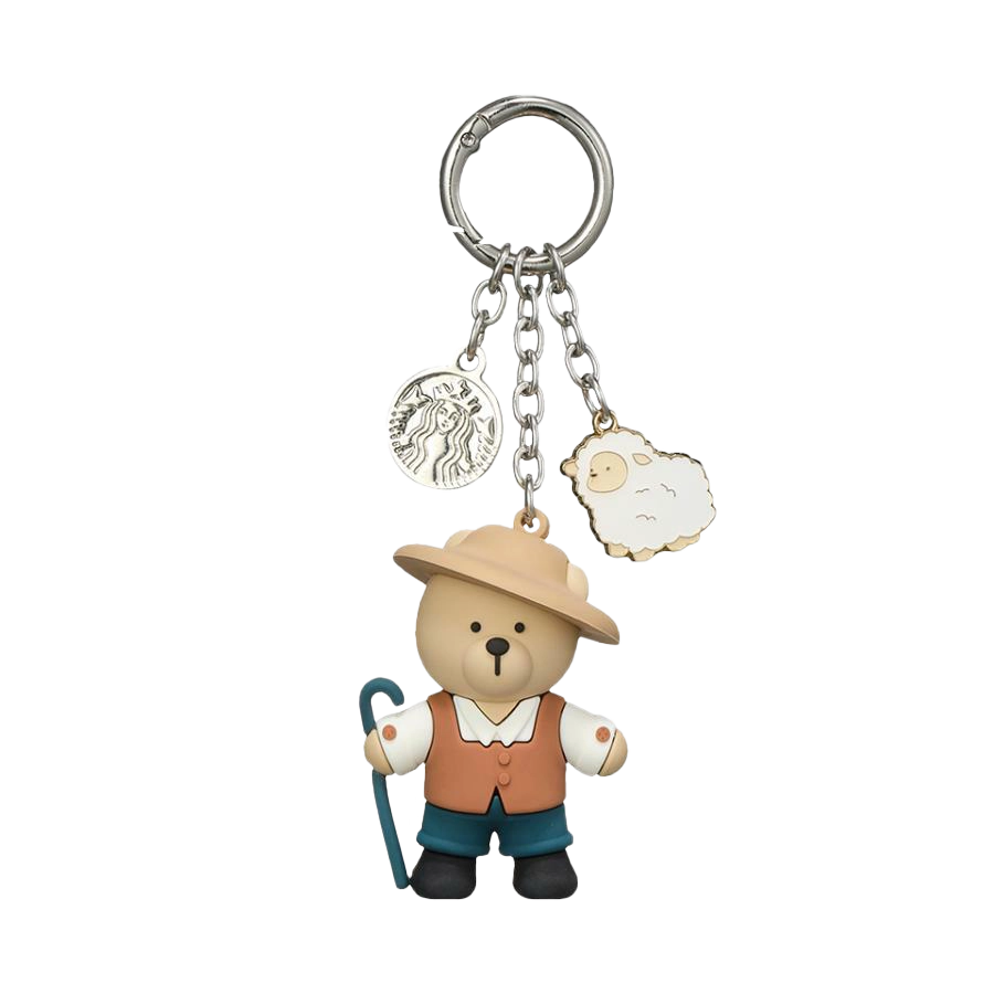 Starbucks Korea Annyeong Gangwon Bearista Keyring