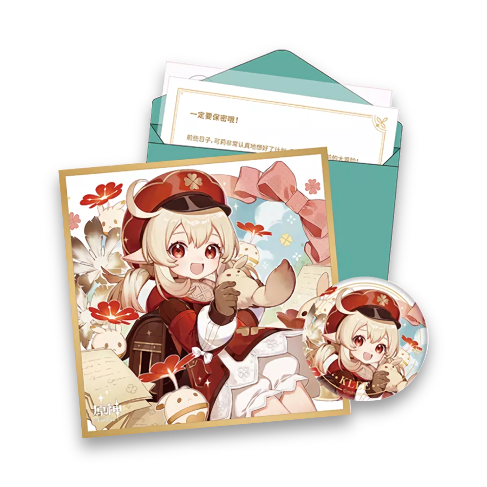 Genshin Impact Envelope Package