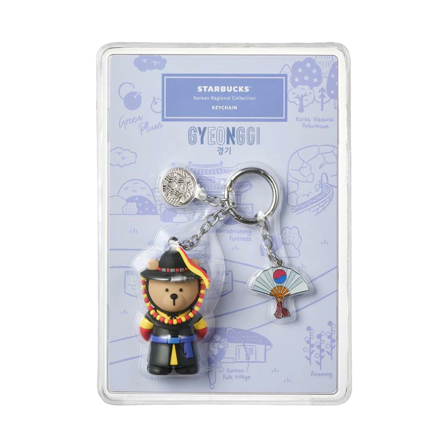 Starbucks Korea Annyeong Gyeonggi Bearista Keyring