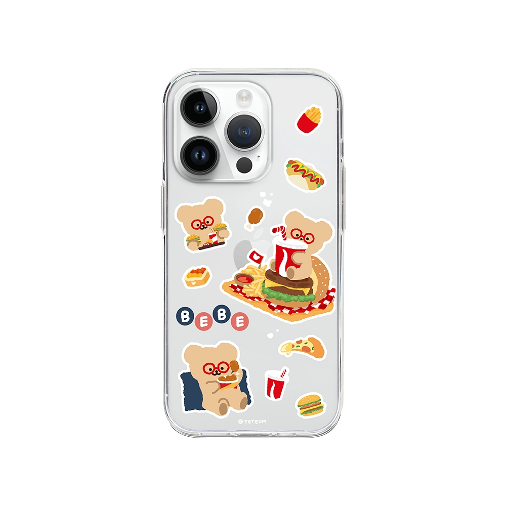 Teteum Friends Phone Case Fast Food Bebe