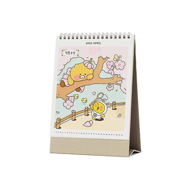 Kakao Friends 2025 Desk Calendar