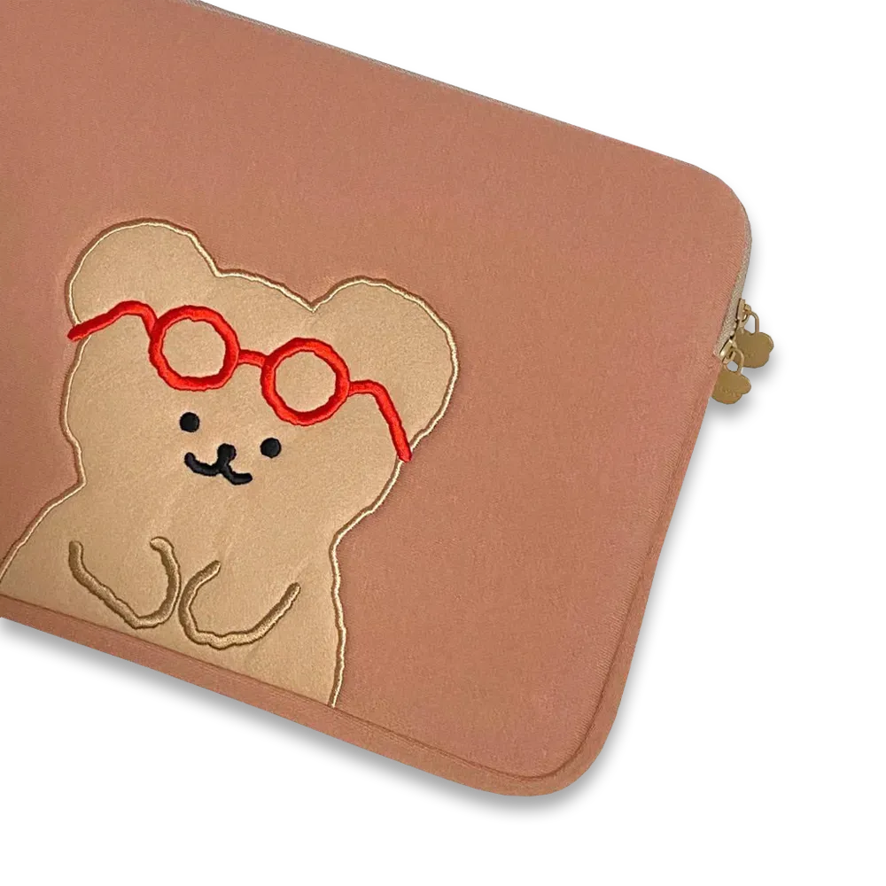 Teteum Peach Laptop Pouch