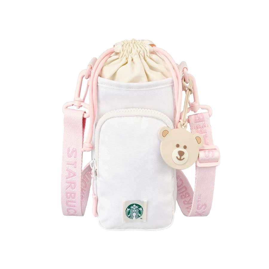 Starbucks Korea Play Pink Bottle Bag