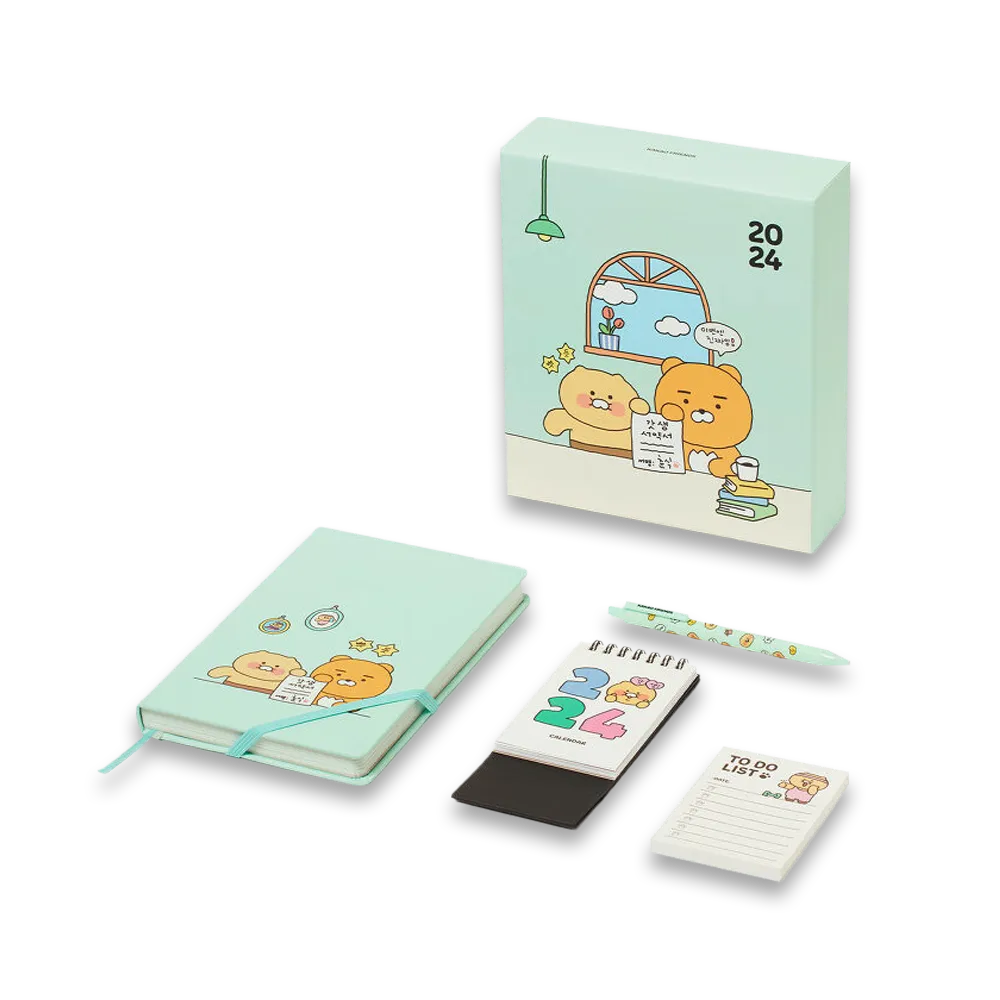 Kakao Friends 2024 Weekly Diary Set