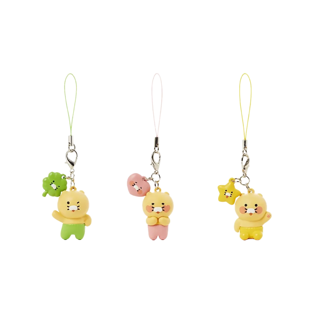 Kakao Friends Choonsik Mini Charm Figure Keyring