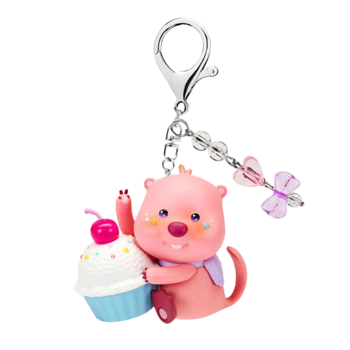 Zanmang Loopy Sweets Muffin Figure Keyring