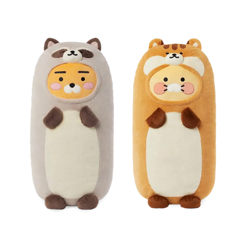Kakao Friends Raccoon Body Pillow