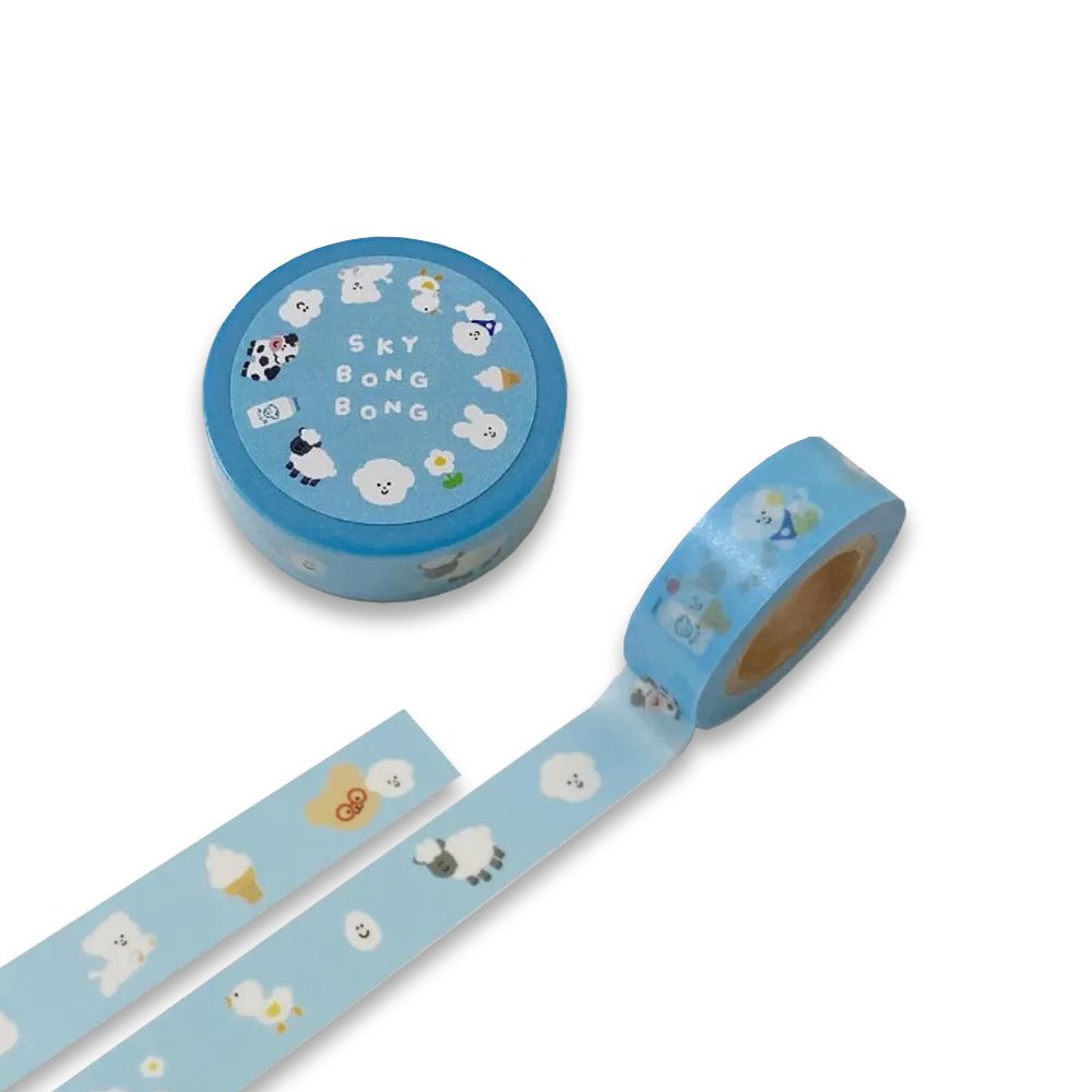 Teteum Sky Bongbong Masking Tape