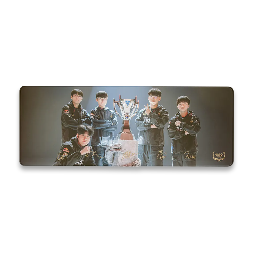 T1 2023 World Champions T1 Desk Mat Ver 1