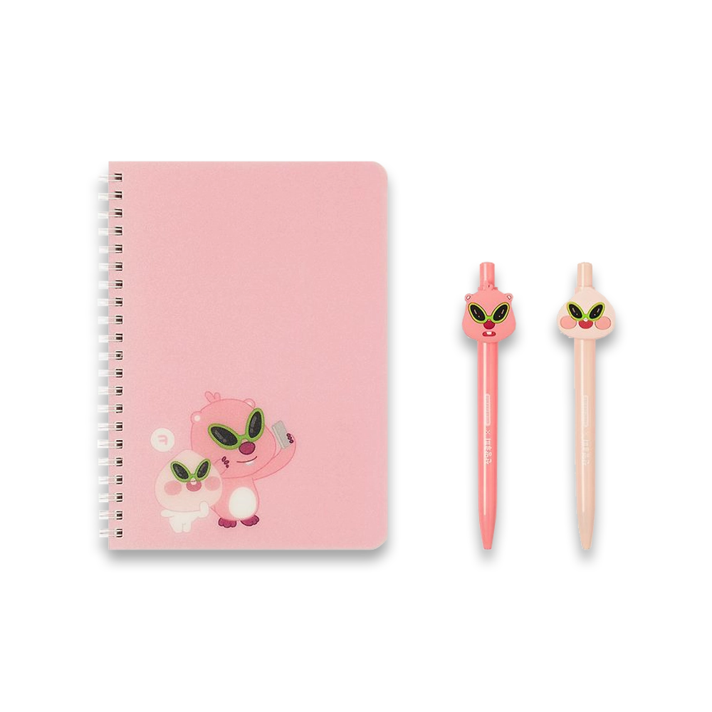 Kakao Friends X Zanmang Loopy Notebook & Pen Set