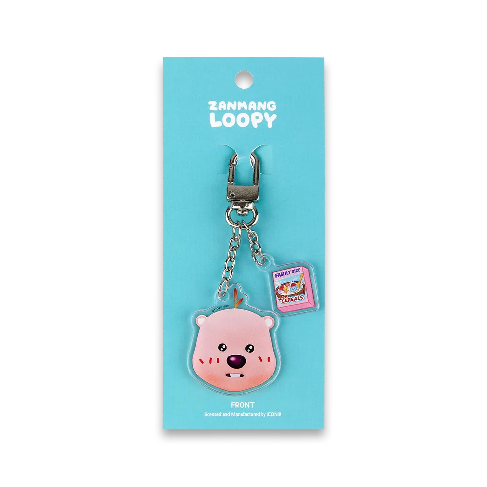 Zanmang Loopy Acrylic Layered Keyring