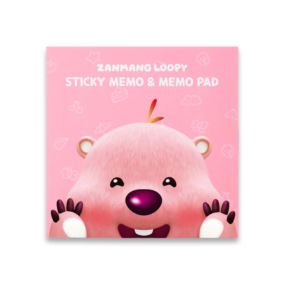 Zanmang Loopy Sticky Memo Pad