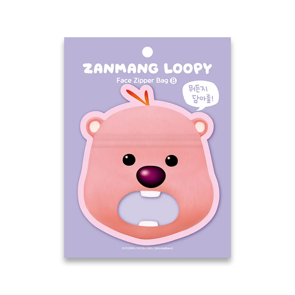 Zanmang Loopy Face Zipper Bag