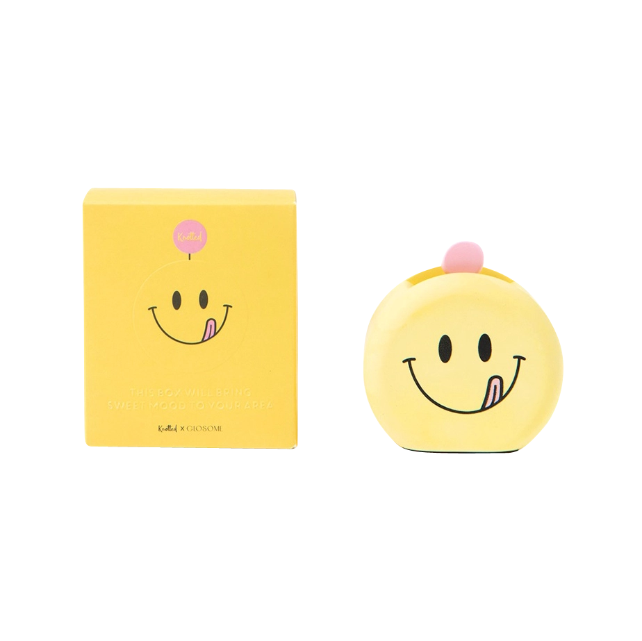 Knotted Smile Incense Holder