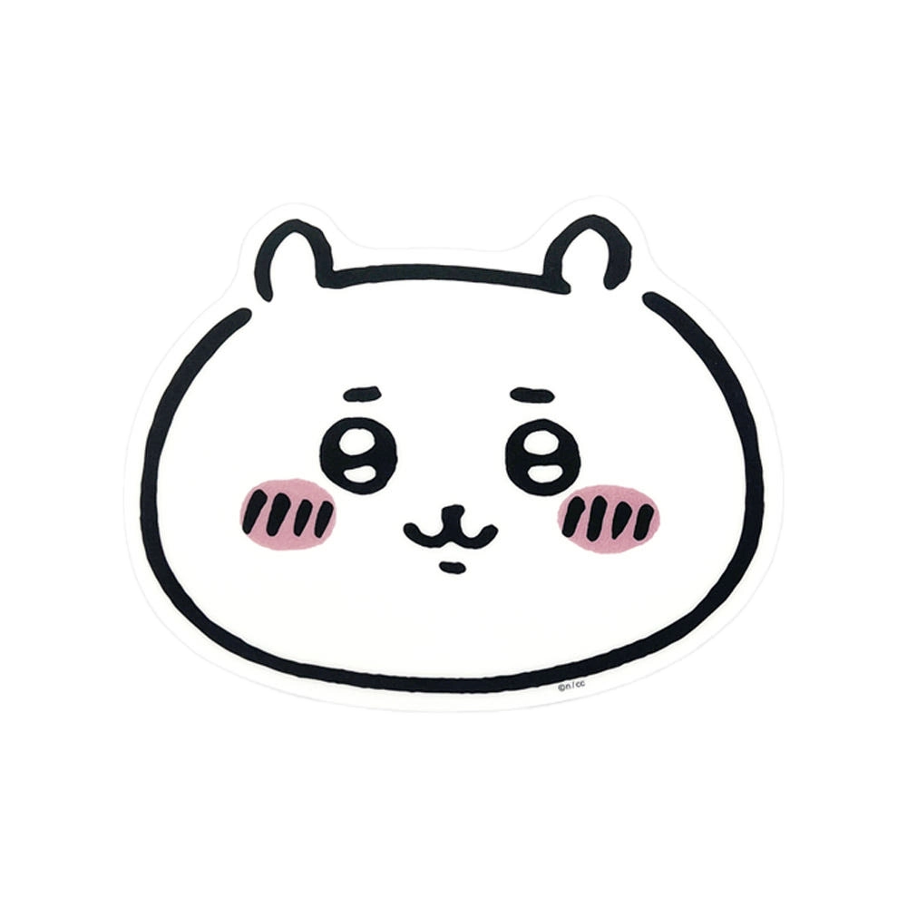 Chiikawa Face Mouse Pad