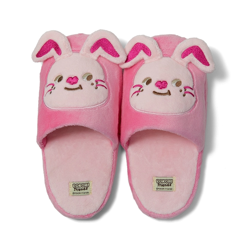 Pokori Friends Plush Room Slippers