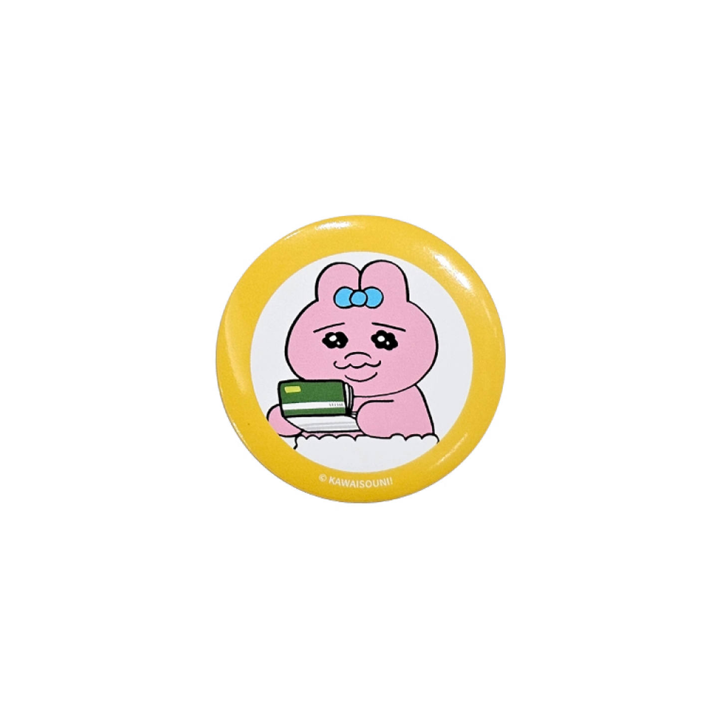 Opanchu Usagi Can Badge