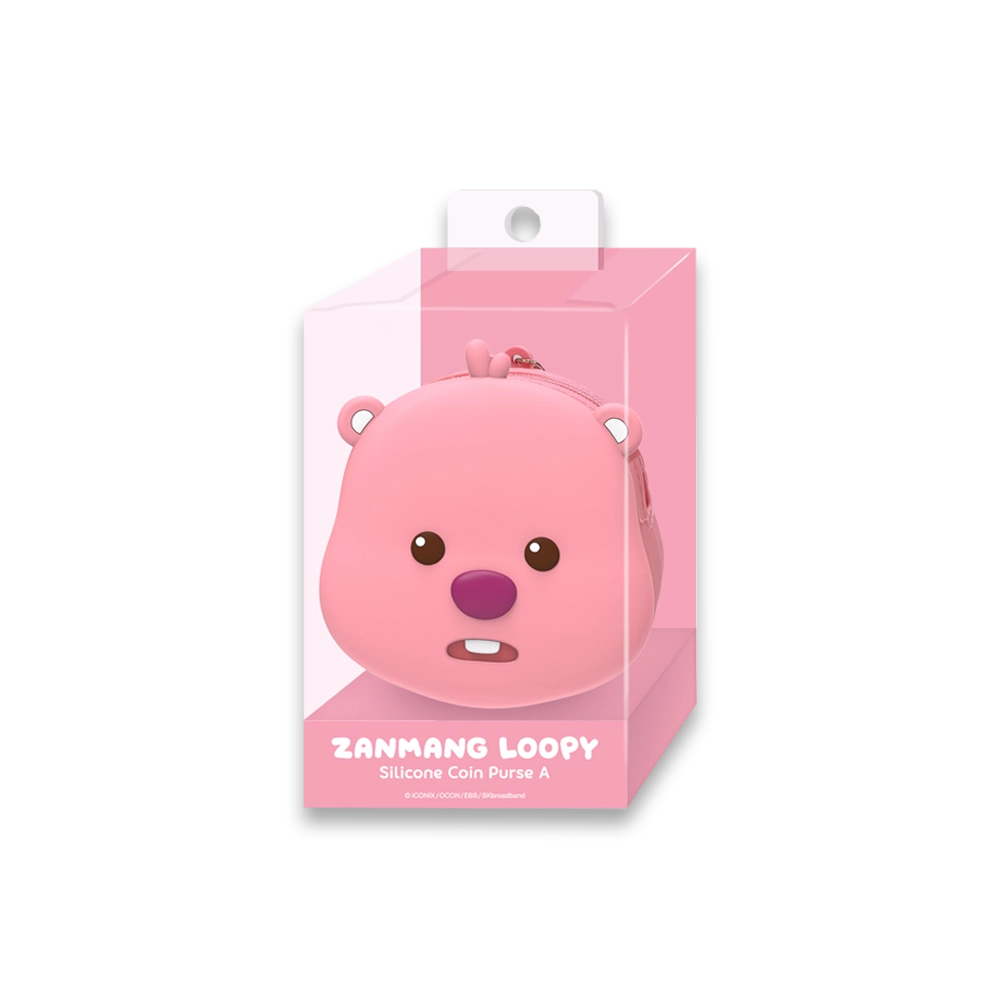 Zanmang Loopy Silicone Coin Pouch Keyring