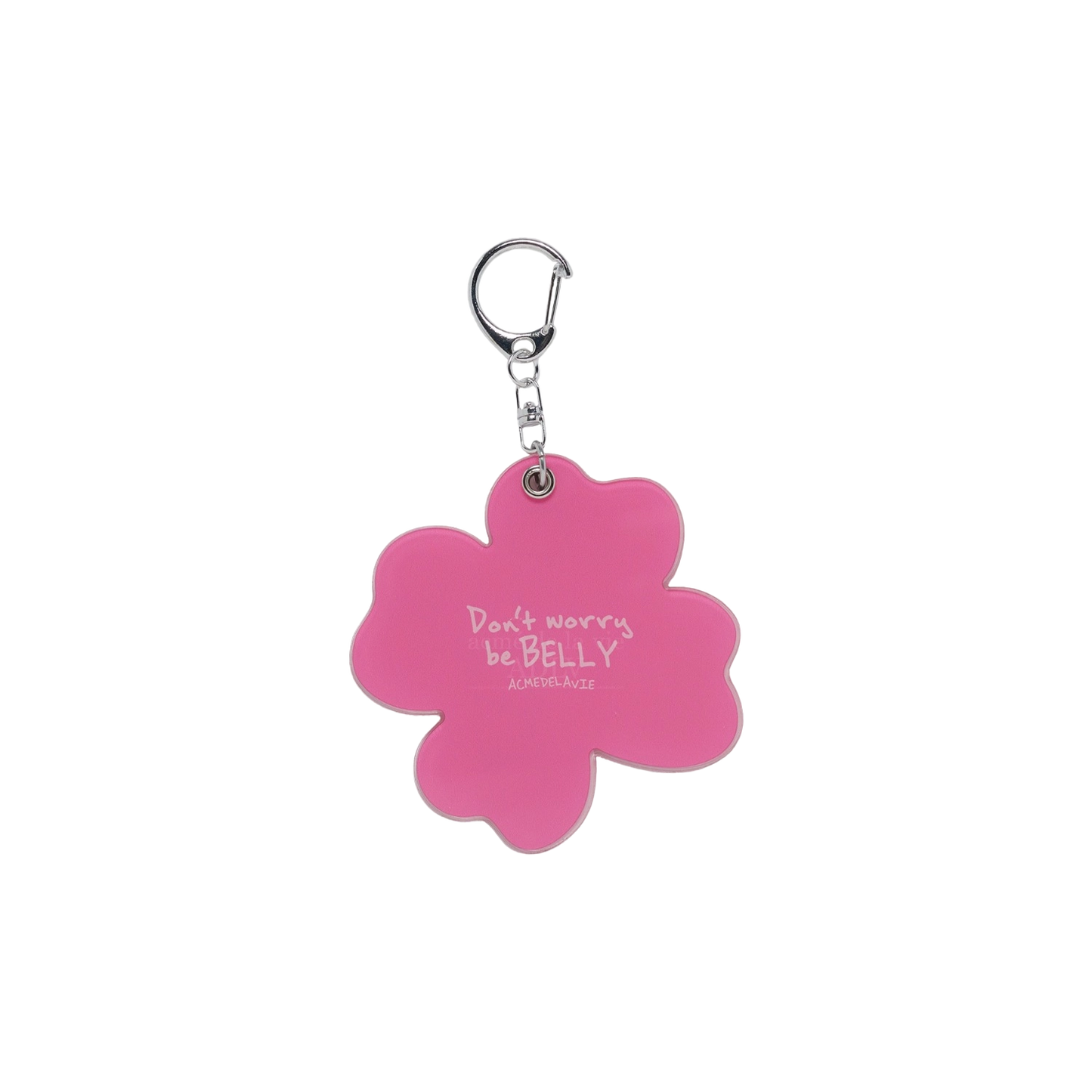 Bellygom X ADLV Clover Belly Acrylic Shaker Keyring