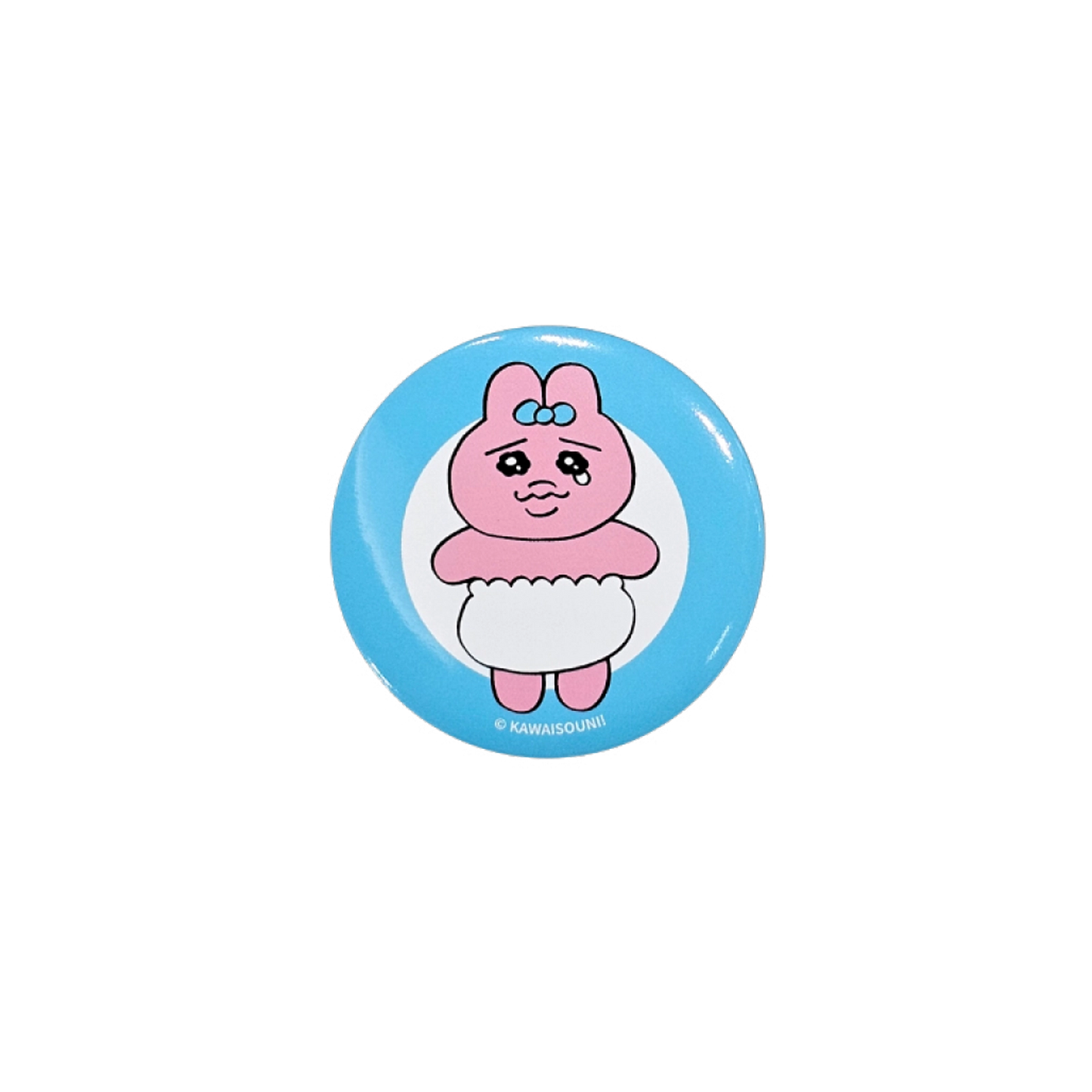 Opanchu Usagi Can Badge