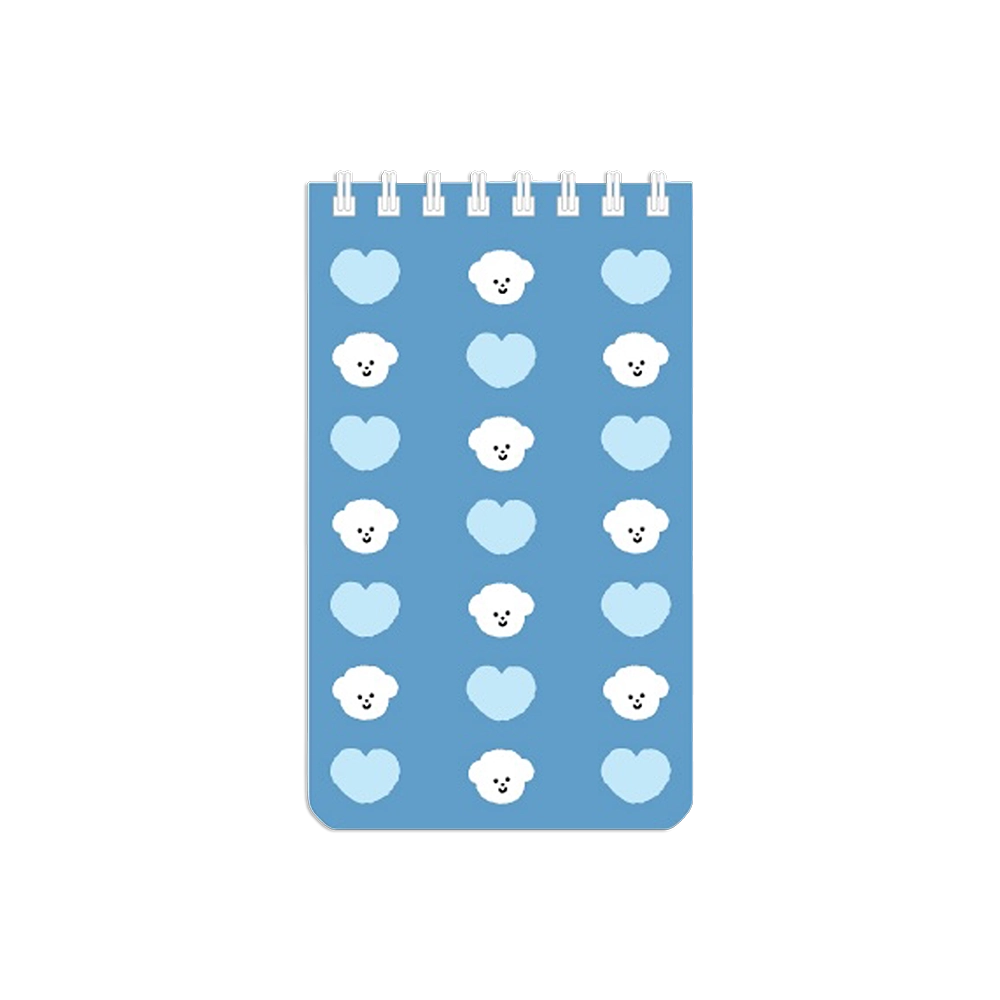 Teteum Friends Heart Mini Spring Note