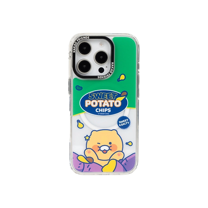 Kakao Friends Choonsik Clear Magnetic Phone Case