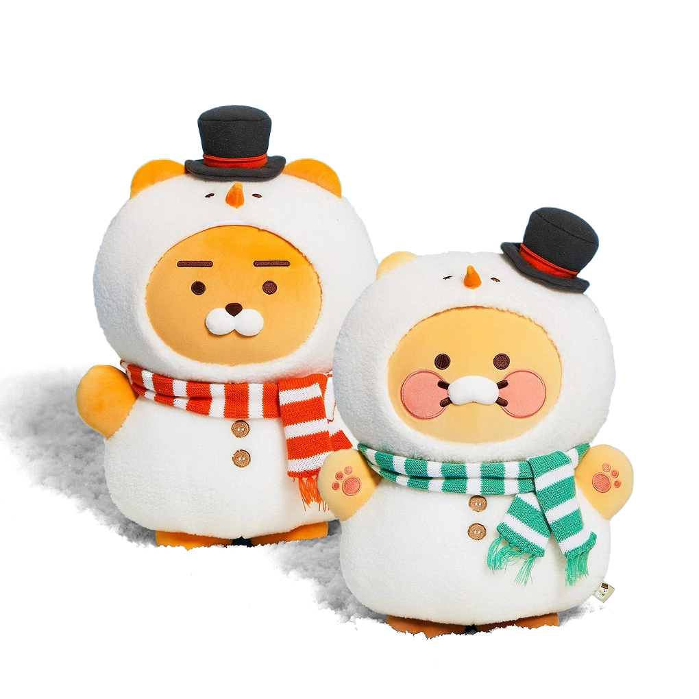 Kakao Friends Boucle Snowman Plush Doll