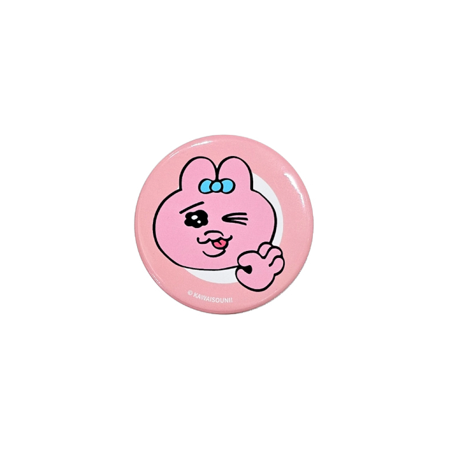 Opanchu Usagi Can Badge