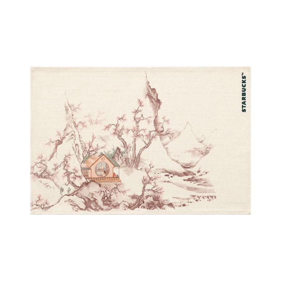 Starbucks Korea Plum Blossom Table Mat