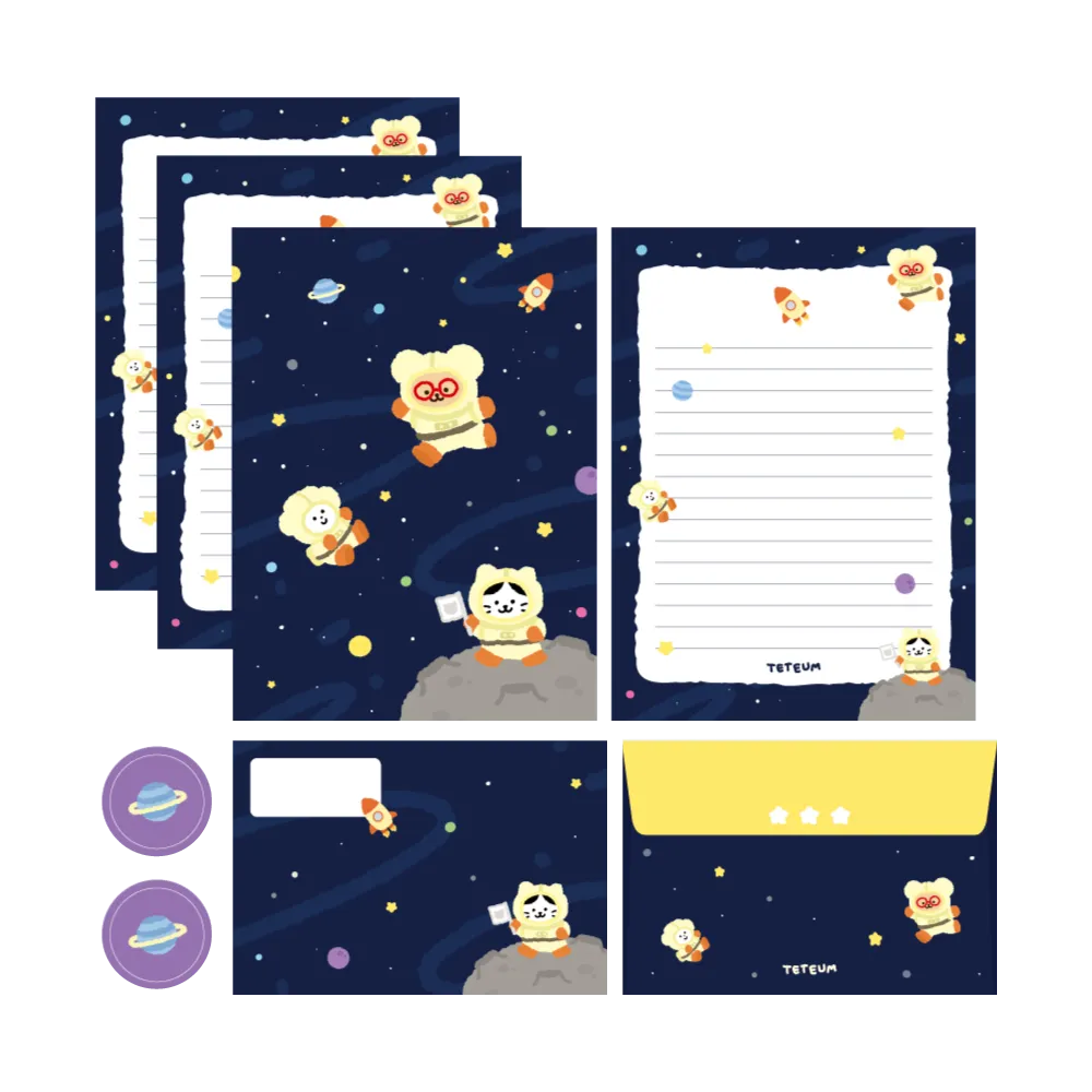 Teteum Friends Letter Set