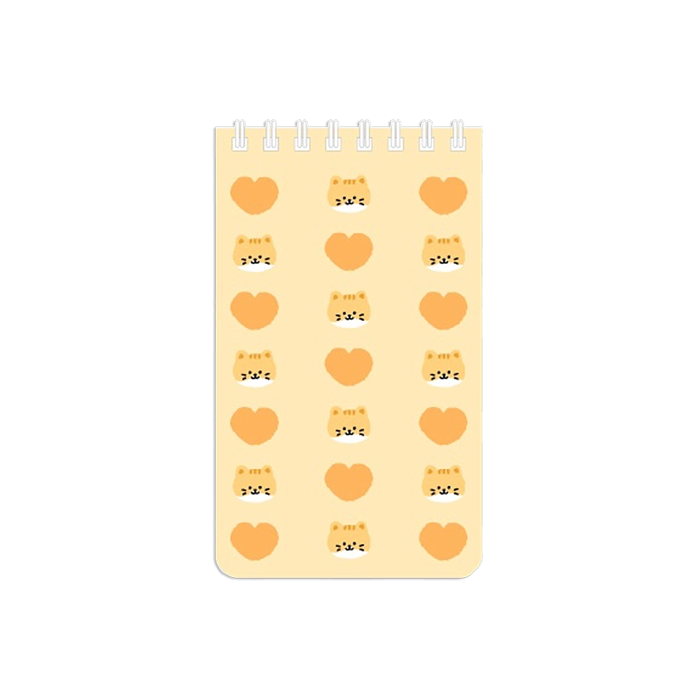 Teteum Friends Heart Mini Spring Note