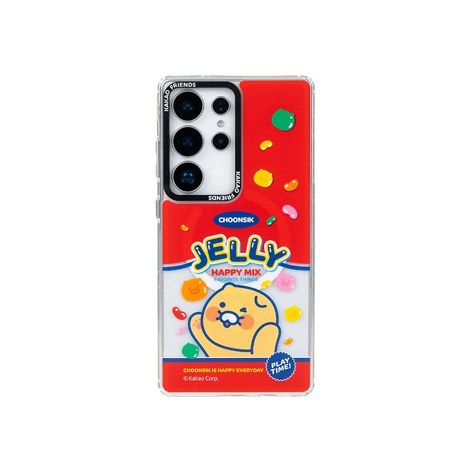 Kakao Friends Choonsik Clear Magnetic Phone Case