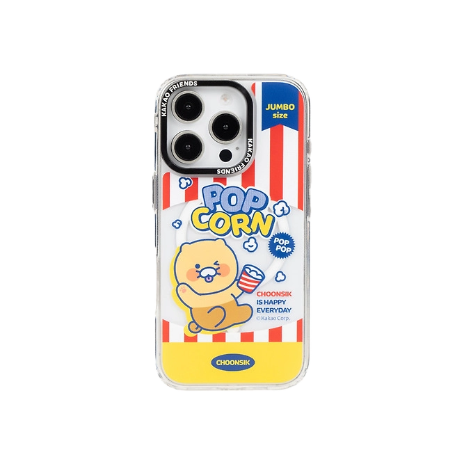 Kakao Friends Choonsik Clear Magnetic Phone Case