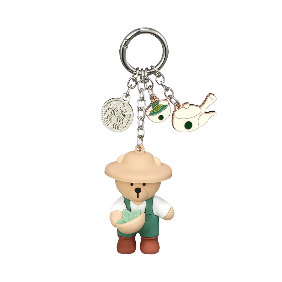 Starbucks Korea Annyeong Jeolla Bearista Keyring