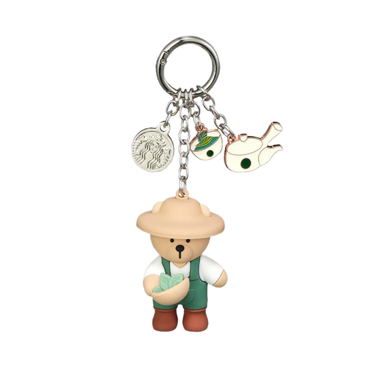 Starbucks Korea Annyeong Jeolla Bearista Keyring