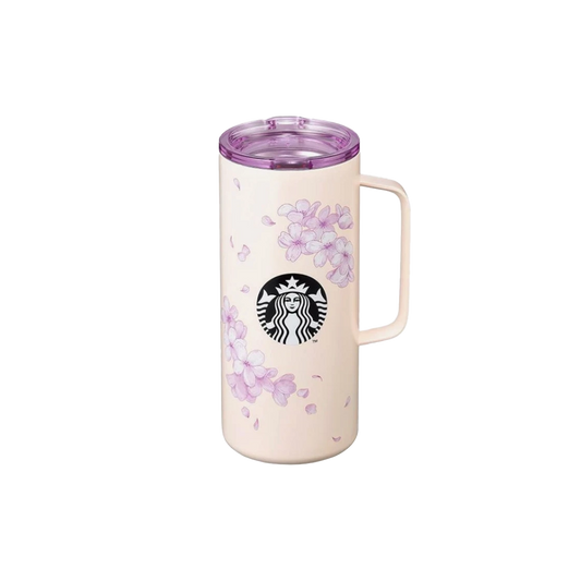 Starbucks Korea [2024 Cherry Blossom] SS Blossom Secret Garden Tank Tumbler 503ml