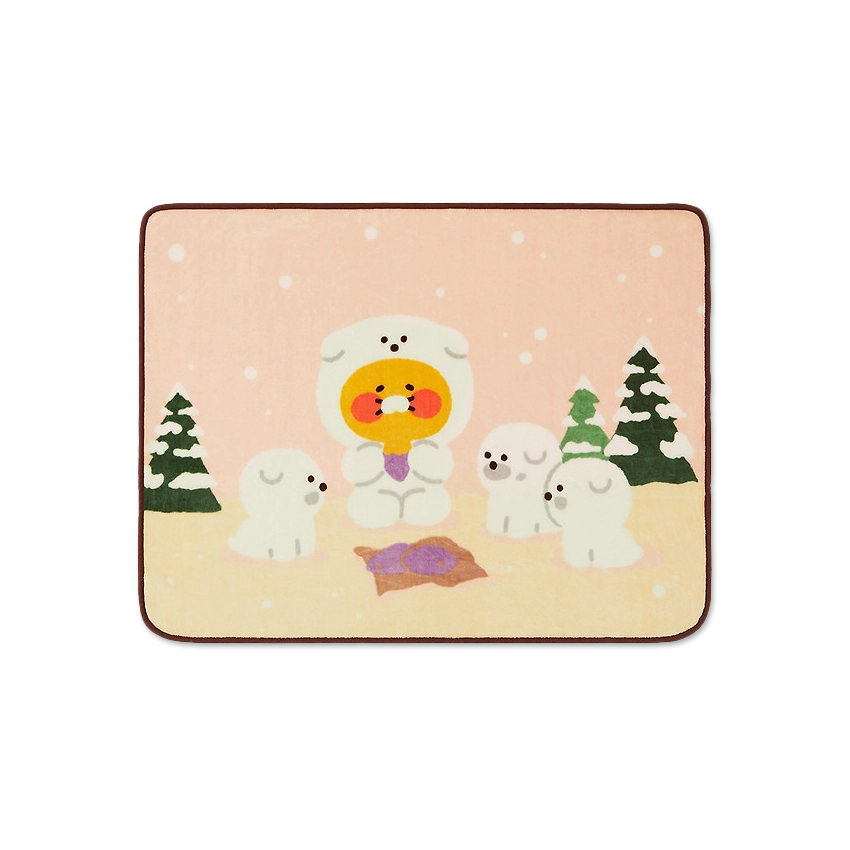 Kakao Friends [Floofy Friends] Basic Fluffy Blanket