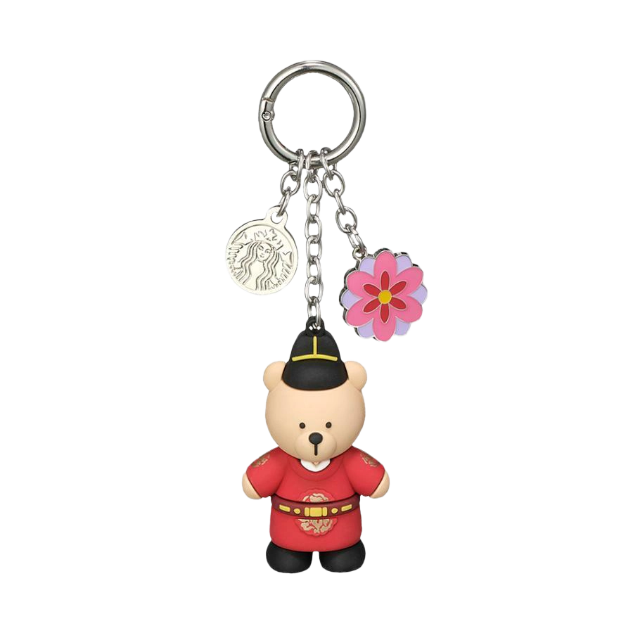 Starbucks Korea Annyeong Seoul Bearista Keyring