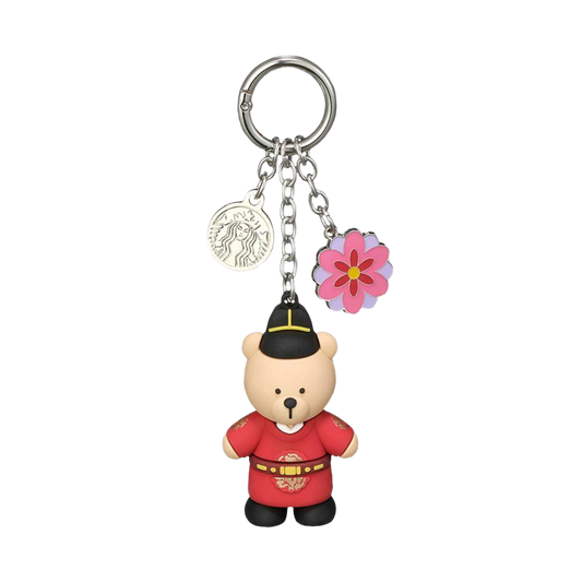 Starbucks Korea Annyeong Seoul Bearista Keyring