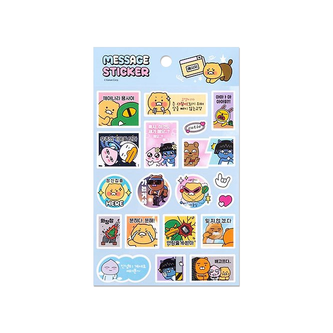 Kakao Friends [Say Cheese] Message Sticker