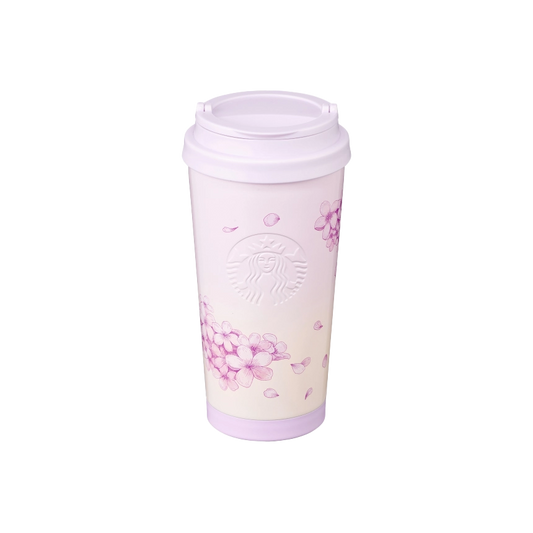 Starbucks Korea [2024 Cherry Blossom] SS Blossom Secret Garden Elma Tumbler 473ml