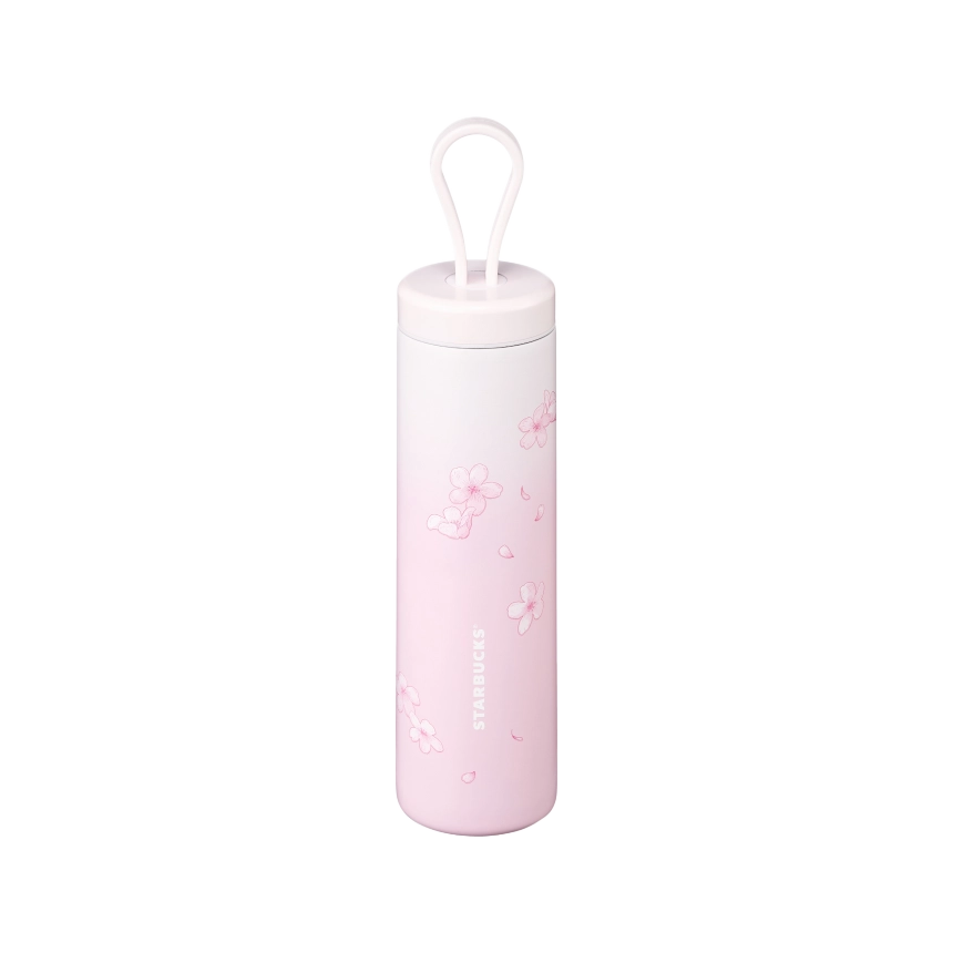 Starbucks Korea [2024 Cherry Blossom] SS Blossom Secret Garden Strap Tumbler 355ml