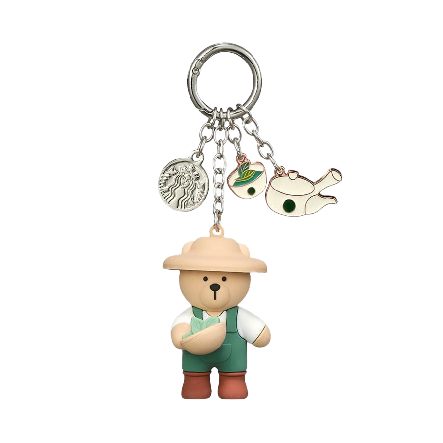 Starbucks Korea Annyeong Jeolla Bearista Keyring