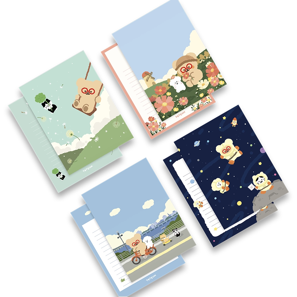 Teteum Friends Letter Set