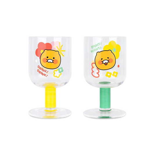 Kakao Friends Choonsik Goblet Cup Set (2P)